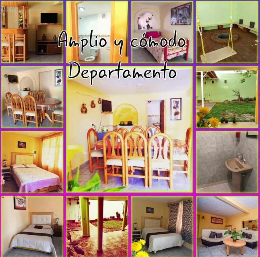 El Paraiso De Zacatlan Departamento Con Jardin, 11 Pax Luaran gambar